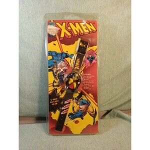Marvel Comics X-Men Wolverine Mutant Gear 3D LCD Flip Up Watch 1994 90s Cartoon